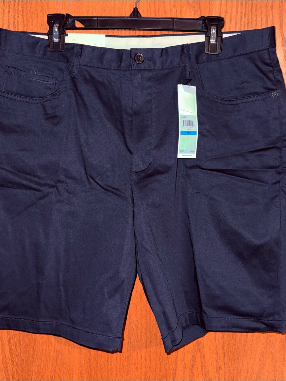 Calvin Klein Men’s Salute Shorts Navy Blue – Size 36 – New With Tags
